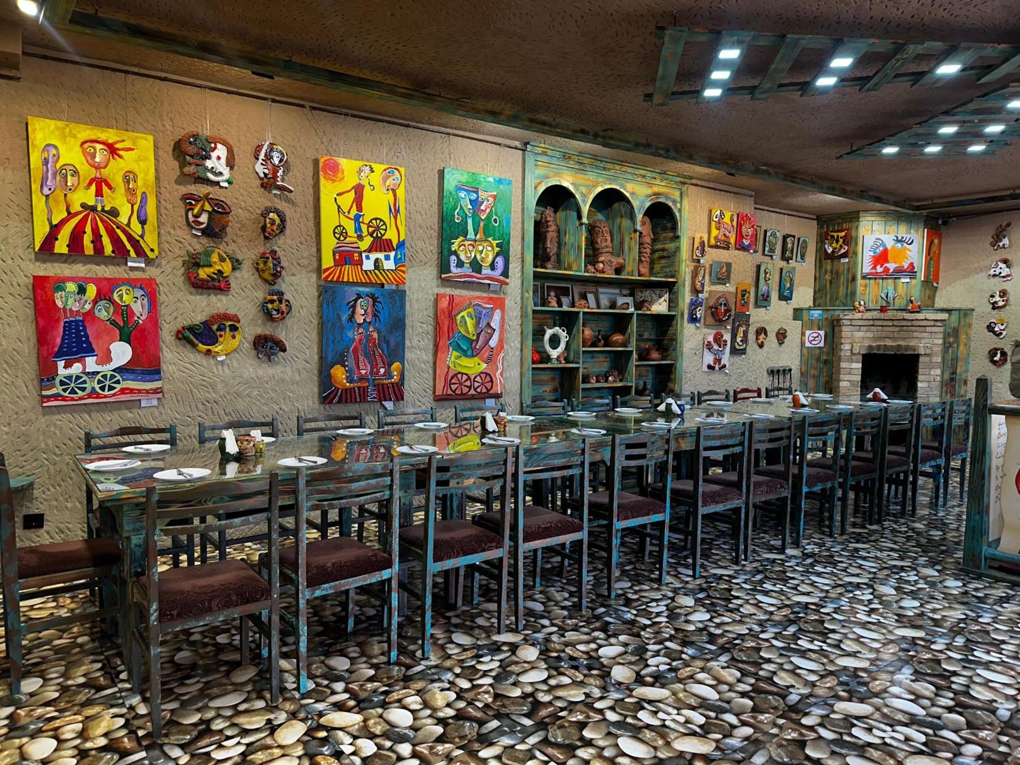 Machanents Art Hotel Vagharshapat Buitenkant foto